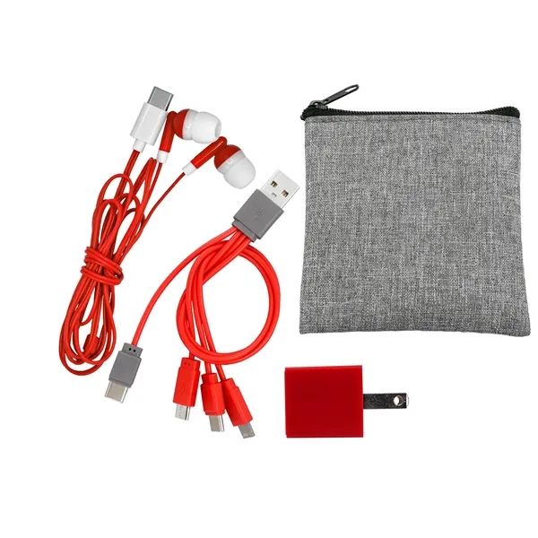 Recycled Colorful Type C Tech Set... from ASI 30208 A P Specialties / AP Specialties