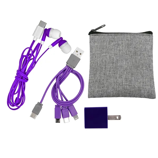 Recycled Colorful Type C Tech Set... from ASI 30208 A P Specialties / AP Specialties