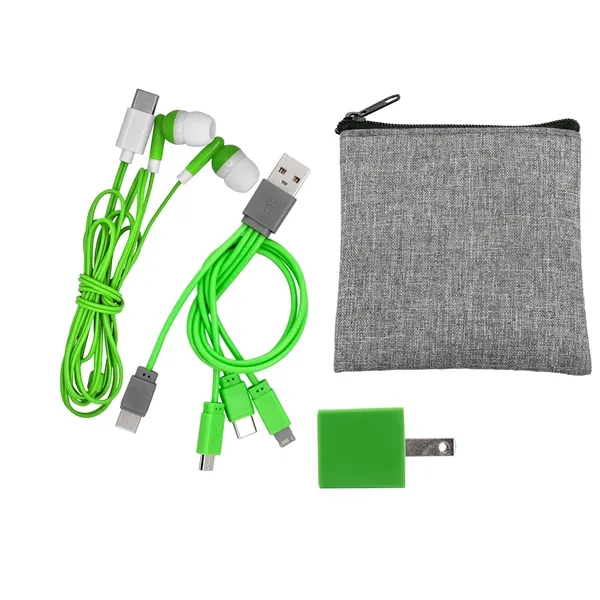 Recycled Colorful Type C Tech Set... from ASI 30208 A P Specialties / AP Specialties