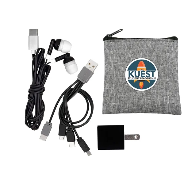 Recycled Colorful Type C Tech Set... from ASI 30208 A P Specialties / AP Specialties