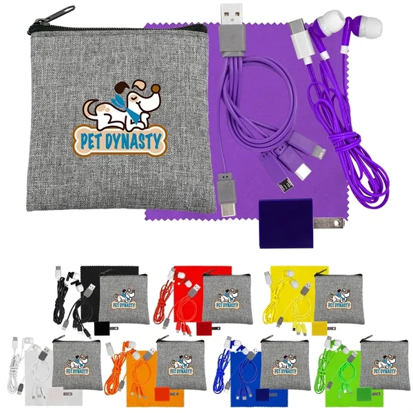 Recycled Ultimate Colorful Techie Kit... from ASI 30208 A P Specialties / AP Specialties