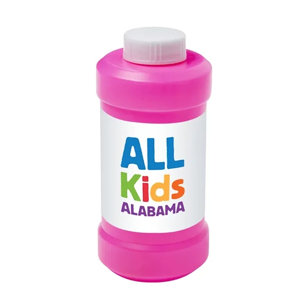 8 ounce bottle of bubbles with digital label.... from ASI 63549 Jornik Manufacturing Corp / Jornik
