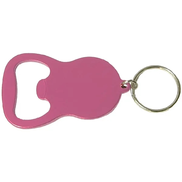 Round bottle opener with split key ring.... from ASI 74585 Nu Promo International / Nu Promo Line