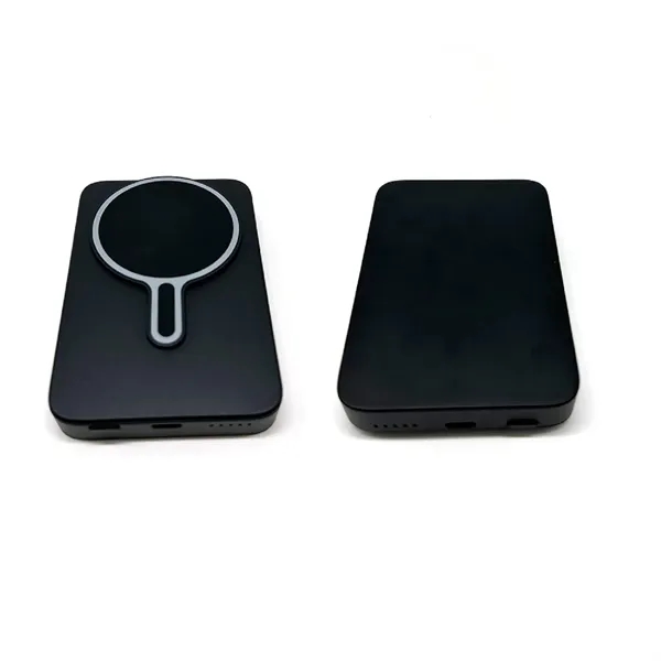 15W MagSafe magnetic wireless power bank plus 1 color silkscreen imprint... from ASI 37218 Athena Promo (tm)