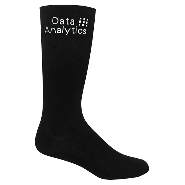 Men's dress socks made of nylon and spandex; made in the... from ASI 90160 Suntex Industries