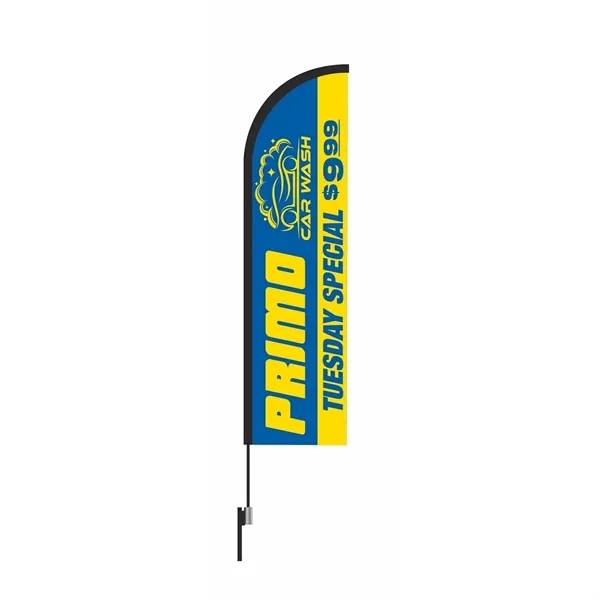 9' bow flag kit with pole set, metal ground stake and... from ASI 90807 Tekweld