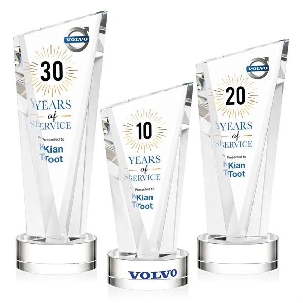 The magnificently angular design of the Plymouth VividPrint™ Award features a... from ASI 84592 St Regis Group / St Regis