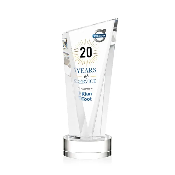 The magnificently angular design of the Plymouth VividPrint™ Award features a... from ASI 84592 St Regis Group / St Regis