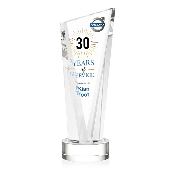 The magnificently angular design of the Plymouth VividPrint™ Award features a... from ASI 84592 St Regis Group / St Regis