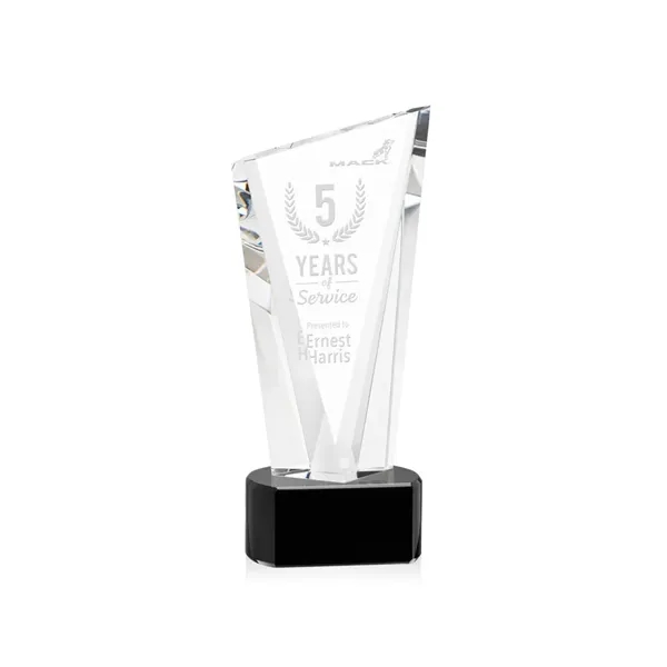 The Optical Crystal Plymouth Award features a beautiful slanted top and... from ASI 84592 St Regis Group / St Regis