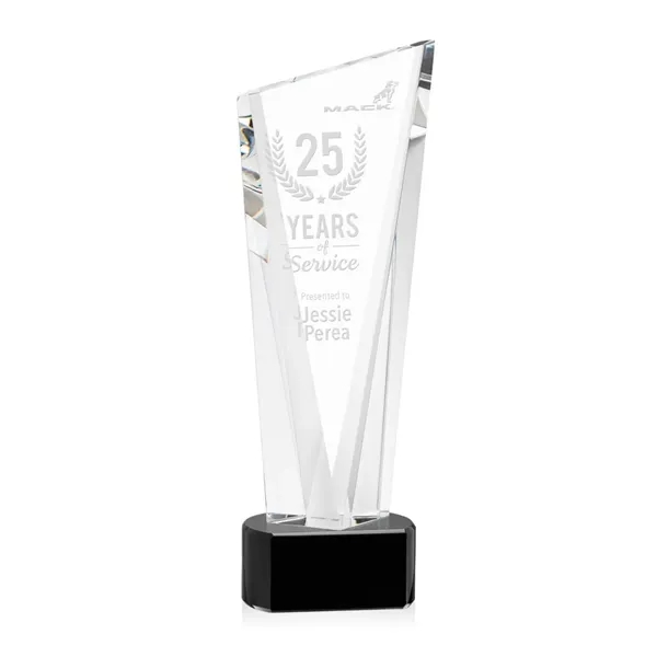 The Optical Crystal Plymouth Award features a beautiful slanted top and... from ASI 84592 St Regis Group / St Regis