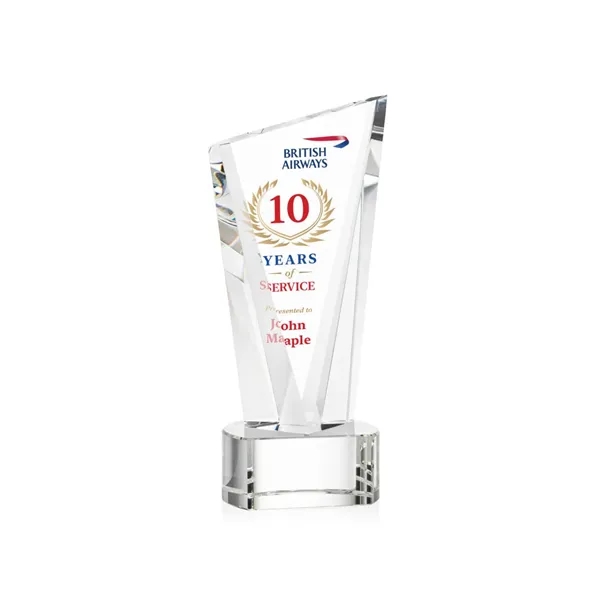 The magnificently angular design of the Plymouth VividPrint™ Award features a... from ASI 84592 St Regis Group / St Regis