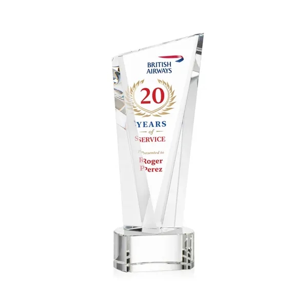 The magnificently angular design of the Plymouth VividPrint™ Award features a... from ASI 84592 St Regis Group / St Regis