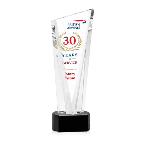 The magnificently angular design of the Plymouth VividPrint™ Award features a... from ASI 84592 St Regis Group / St Regis