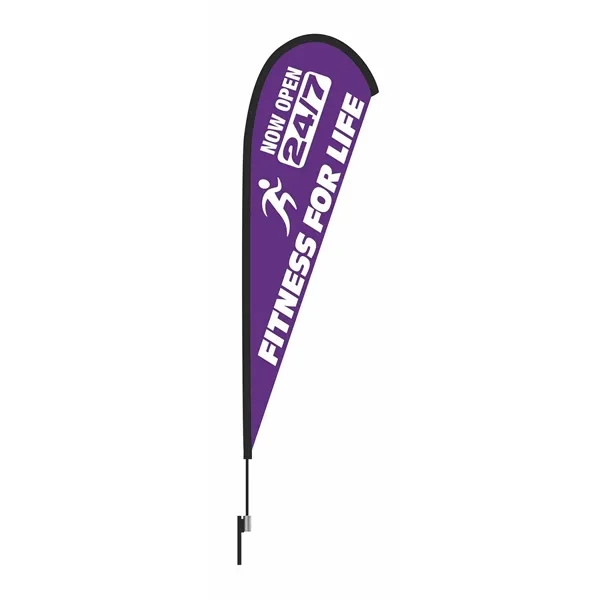 14FT teardrop flag kit with single-sided graphics.... from ASI 90807 Tekweld