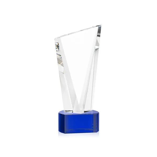 The Optical Crystal Plymouth Award features a beautiful slanted top and... from ASI 84592 St Regis Group / St Regis