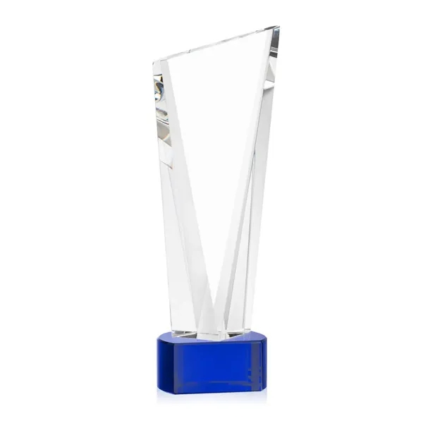 The Optical Crystal Plymouth Award features a beautiful slanted top and... from ASI 84592 St Regis Group / St Regis