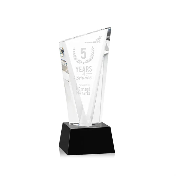The Optical Crystal Plymouth Award features a beautiful slanted top and... from ASI 84592 St Regis Group / St Regis