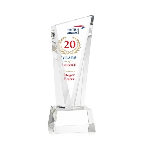 The magnificently angular design of the Plymouth VividPrint™ Award features a... from ASI 84592 St Regis Group / St Regis