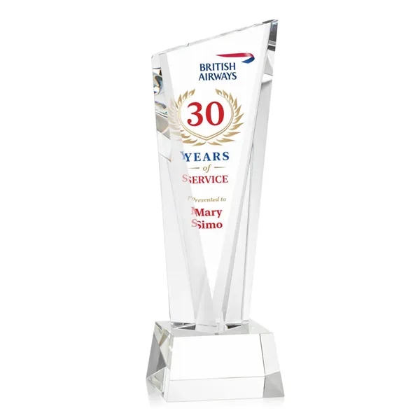 The magnificently angular design of the Plymouth VividPrint™ Award features a... from ASI 84592 St Regis Group / St Regis