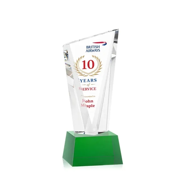The magnificently angular design of the Plymouth VividPrint™ Award features a... from ASI 84592 St Regis Group / St Regis