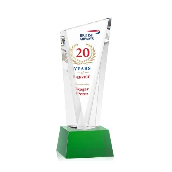 The magnificently angular design of the Plymouth VividPrint™ Award features a... from ASI 84592 St Regis Group / St Regis