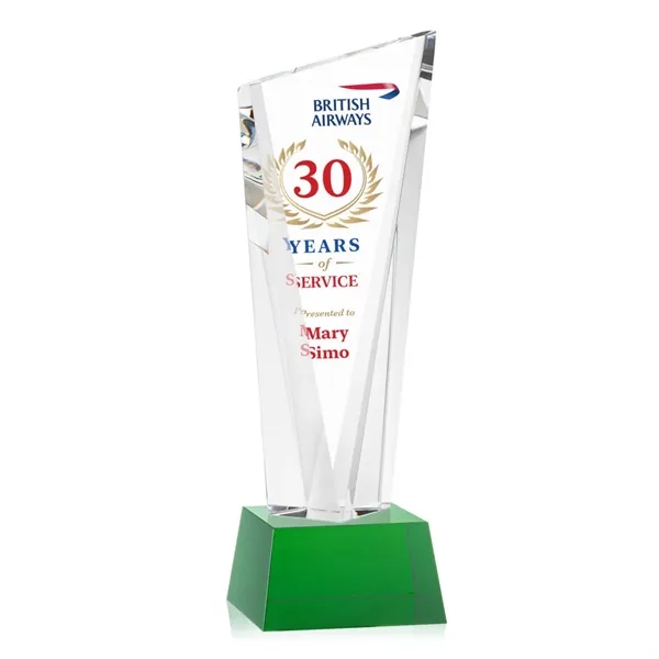 The magnificently angular design of the Plymouth VividPrint™ Award features a... from ASI 84592 St Regis Group / St Regis