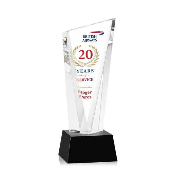 The magnificently angular design of the Plymouth VividPrint™ Award features a... from ASI 84592 St Regis Group / St Regis