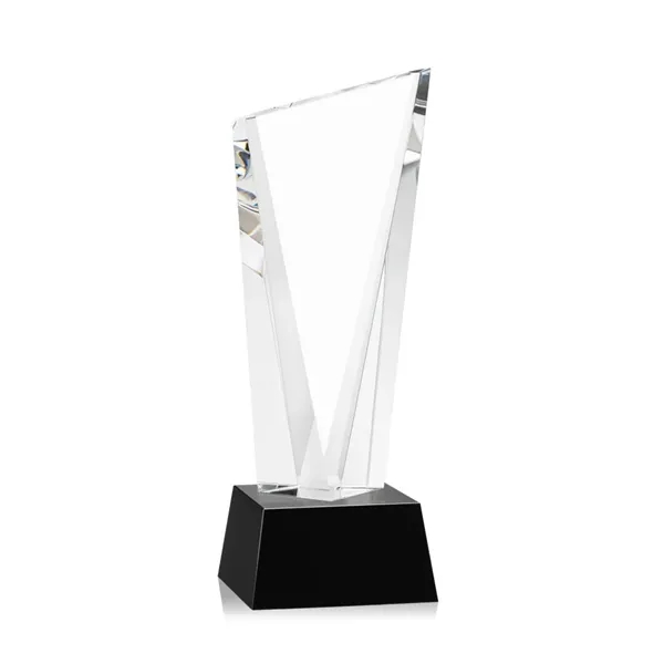 The Optical Crystal Plymouth Award features a beautiful slanted top and... from ASI 84592 St Regis Group / St Regis