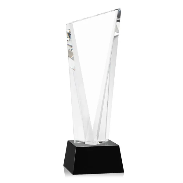 The Optical Crystal Plymouth Award features a beautiful slanted top and... from ASI 84592 St Regis Group / St Regis