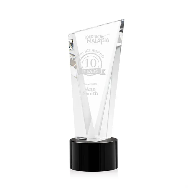 The Optical Crystal Plymouth Award features a beautiful slanted top and... from ASI 84592 St Regis Group / St Regis
