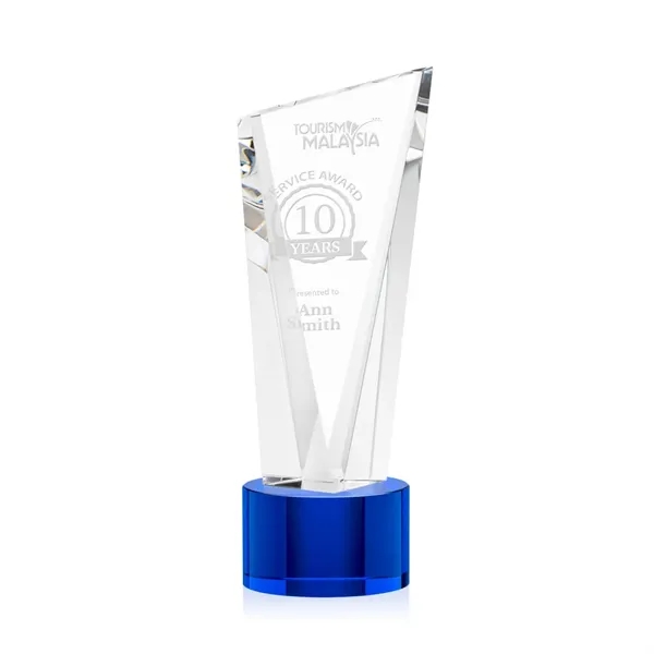 The Optical Crystal Plymouth Award features a beautiful slanted top and... from ASI 84592 St Regis Group / St Regis
