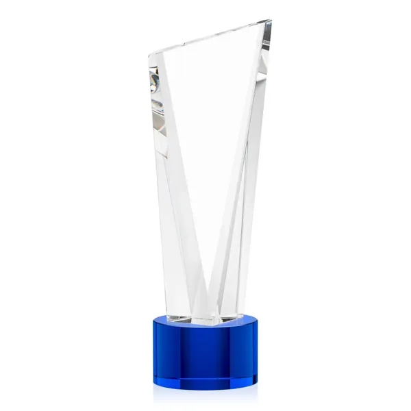 The Optical Crystal Plymouth Award features a beautiful slanted top and... from ASI 84592 St Regis Group / St Regis