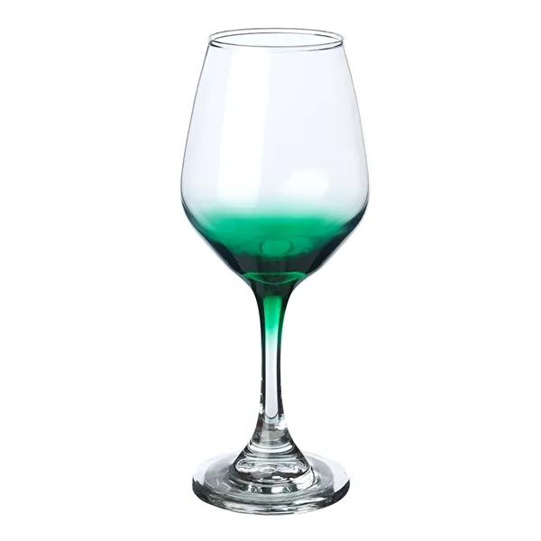 11 oz. glass wine goblet with color hue pop in the... from ASI 39552 BEL Promo