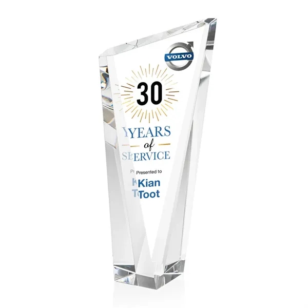 The magnificently angular design of the Plymouth VividPrint™ Award features a... from ASI 84592 St Regis Group / St Regis