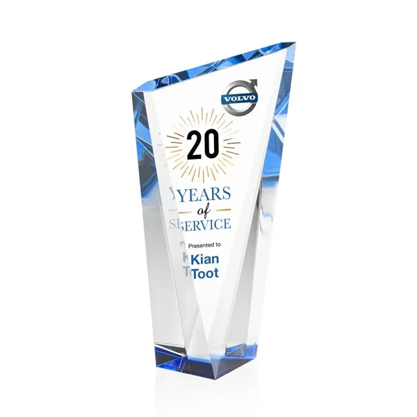 The magnificently angular design of the Plymouth VividPrint™ Award features a... from ASI 84592 St Regis Group / St Regis