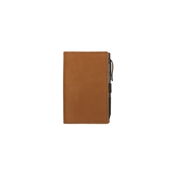 Full-grain leather field notebook cover with included insert. Customize with a... from ASI 75126 Oowee Products