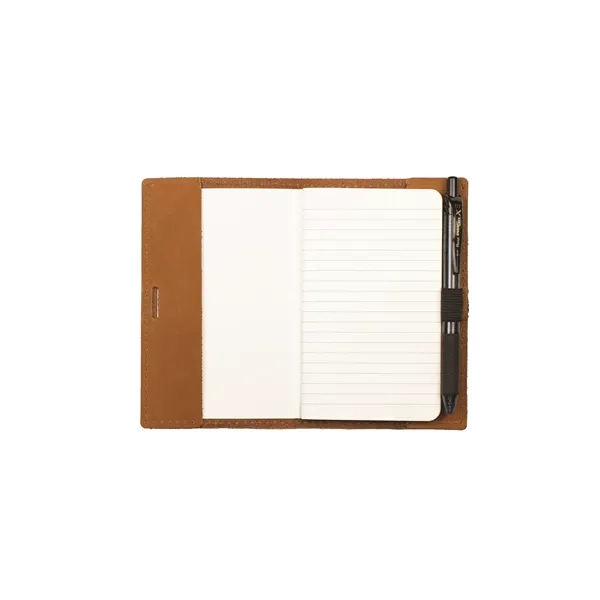 Full-grain leather field notebook cover with included insert. Customize with a... from ASI 75126 Oowee Products