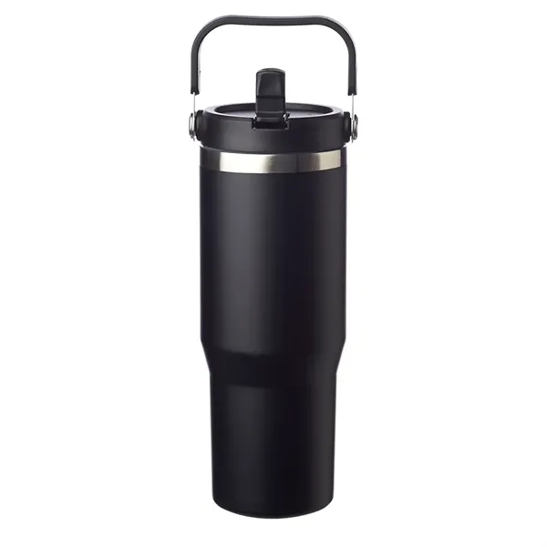 30 oz. double wall insulated stainless steel travel mug with handle,... from ASI 39552 BEL Promo