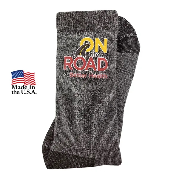 Men's merino wool blend boot socks with full cushion foot and... from ASI 90160 Suntex Industries