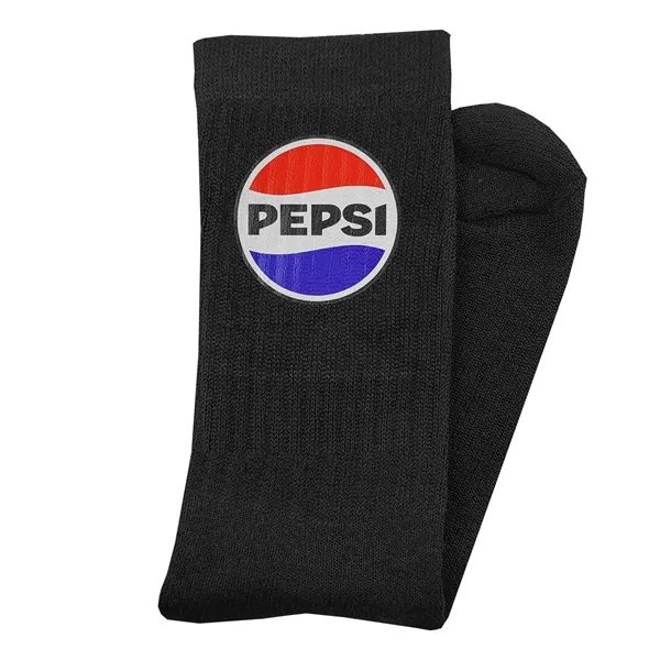 USA Made Unisex crew length cotton socks with full cushion foot... from ASI 90160 Suntex Industries