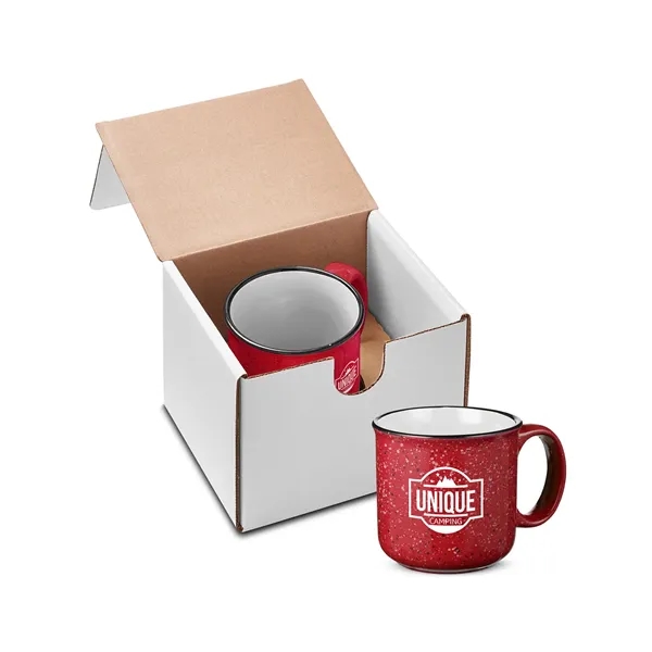 15-ounce campfire mug with a kraft gift box.... from ASI 79530 Prime Line