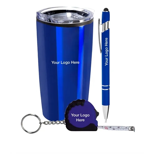 Tumbler, Tape Measure & Pen Set... from ASI 89971 Stuff A Mug