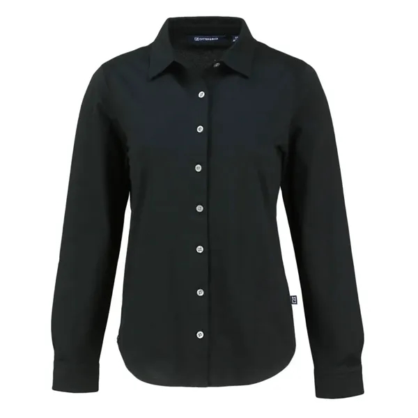 Women's dress shirt with long sleeves and UPF 50+ protection.... from ASI 47965 Cutter & Buck