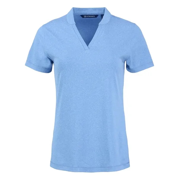 Women's top with short sleeves, matte fabric finish, UPF50+ protection, moisture-wicking... from ASI 47965 Cutter & Buck