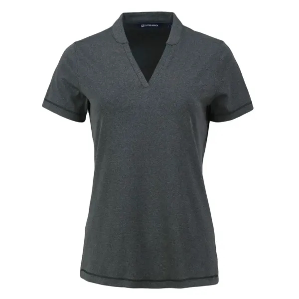Women's top with short sleeves, matte fabric finish, UPF50+ protection, moisture-wicking... from ASI 47965 Cutter & Buck