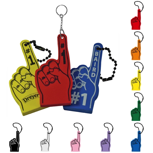 foam cooler shaped key tag for up to 2 keys.... from ASI 54886 Foamworx / FoamWorx