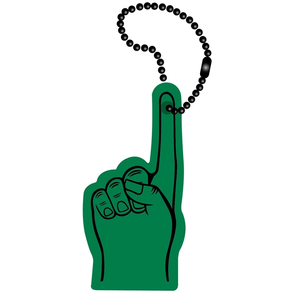 foam cooler shaped key tag for up to 2 keys.... from ASI 54886 Foamworx / FoamWorx