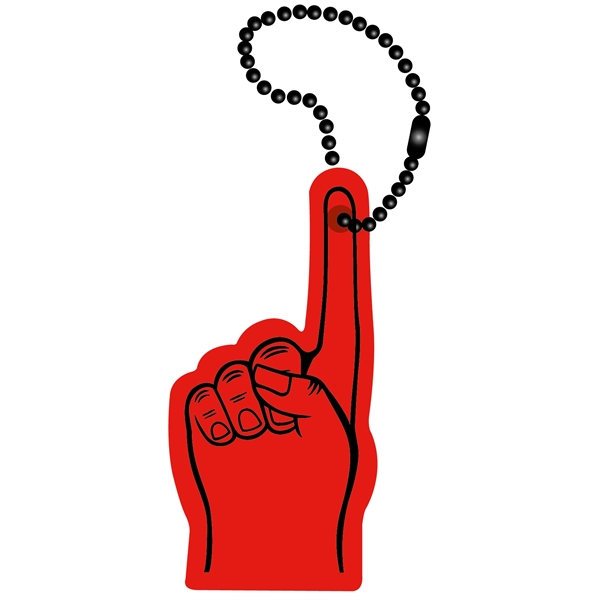 foam cooler shaped key tag for up to 2 keys.... from ASI 54886 Foamworx / FoamWorx