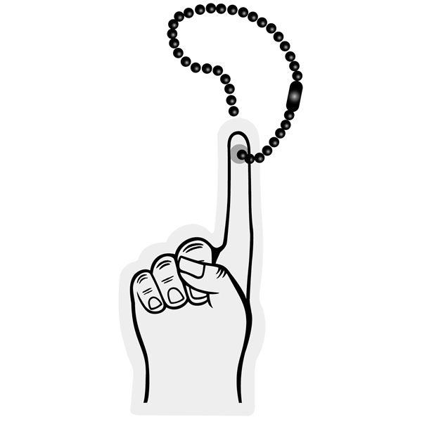 foam cooler shaped key tag for up to 2 keys.... from ASI 54886 Foamworx / FoamWorx